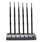 6 Antenna 56W Jammer 3G 4G WIFI up to 80m